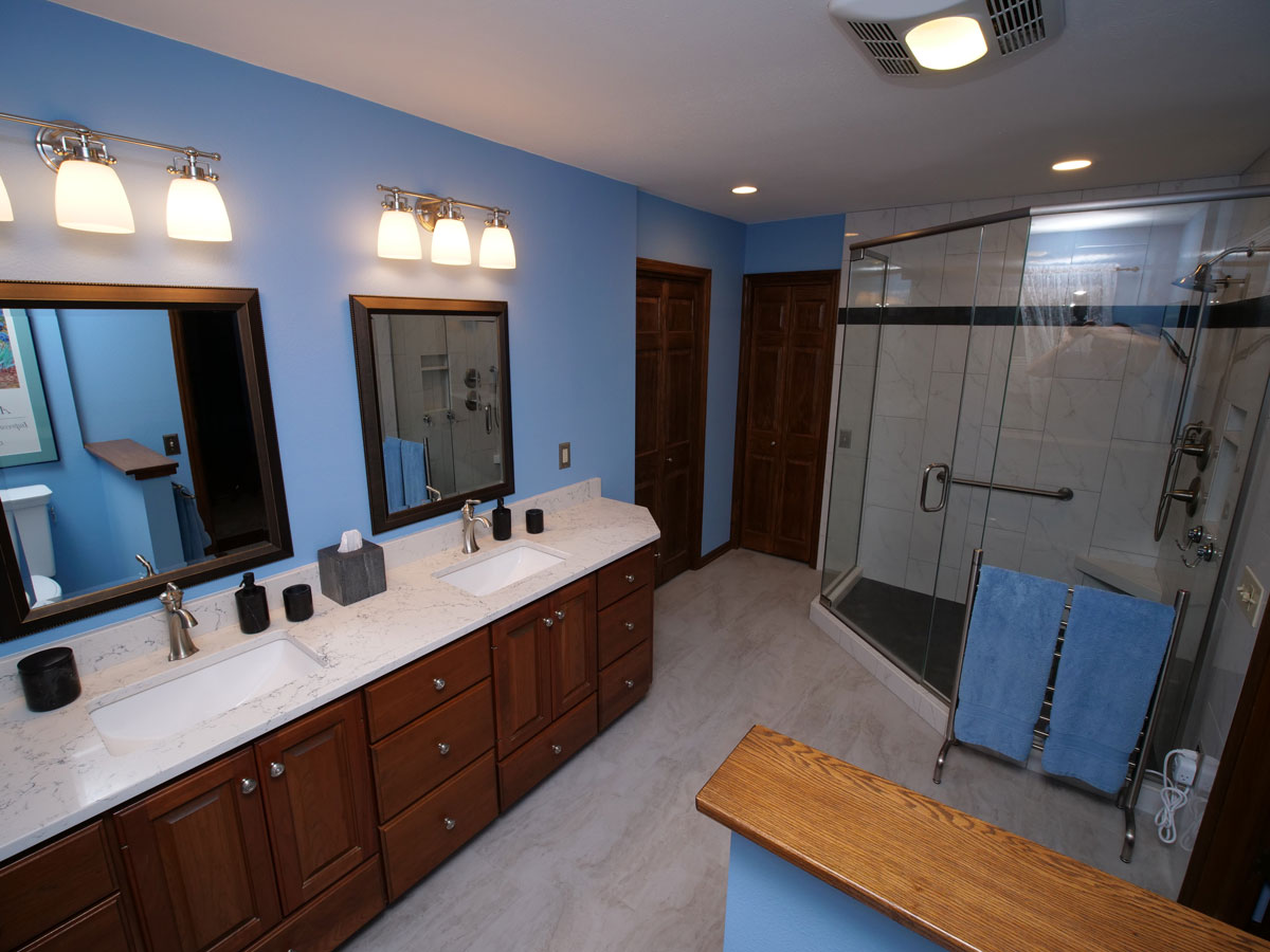 Partial gut bathroom remodels: Balancing budget and quality